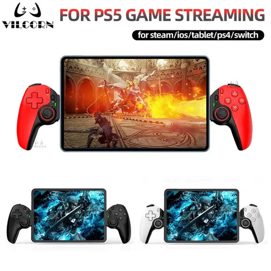 D9 Android Gamepad Mobile Phone Stretching Game Controller for IOS PC Tablet Switch PS3/PS4 Dual Hall Somatosensory Joystick