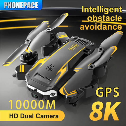 G6Pro GPS Drone 5G Professional 8K HD Aerial Photography Omnidirectional Obstacle Avoidance Quadrotor Distance 10000M